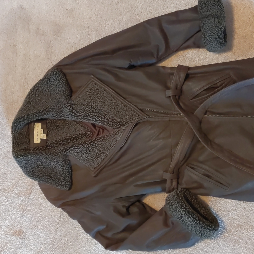Women's leather jacket
